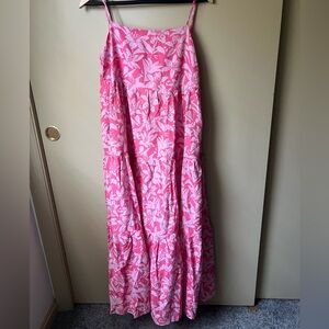 BNWT Anthropologie floral pink dress